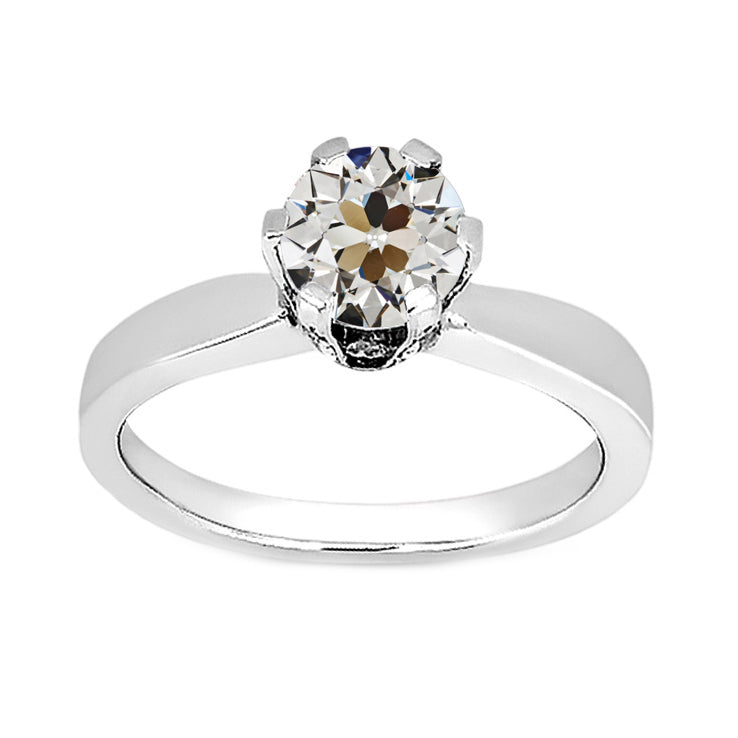 Echter Diamant Solitär-Ring – Hauptansicht