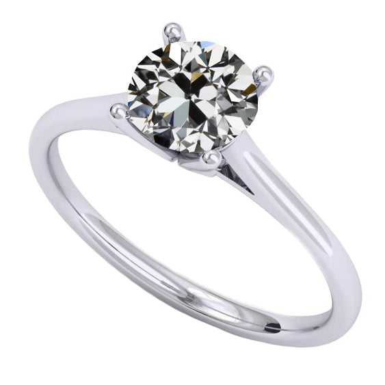 Echter Brillant Solitär-Ring – Hauptansicht
