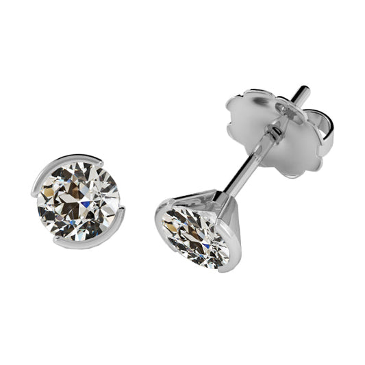 Premium Brillant Ohrringe 1,50 Karat – Hauptansicht