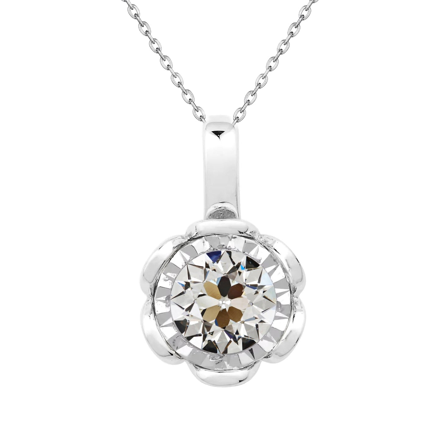 Echter Diamant Hänge-Anhänger – Hauptansicht