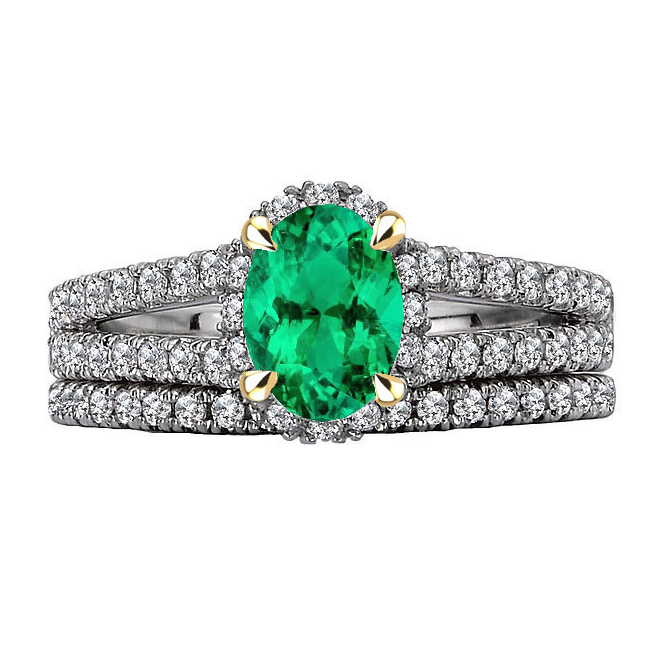 Zeitloser Schmuckstein-Ring 2,50 Karat – Hauptansicht