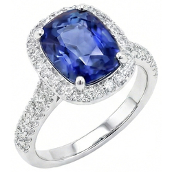 Echter Diamant Ring 9 Karat