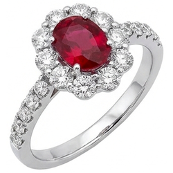 Echter Rubin Ring 3.50 Karat