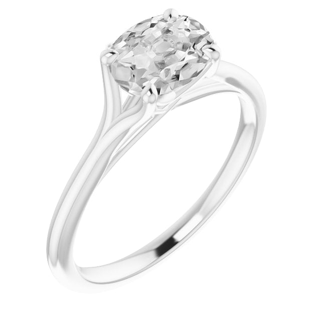 Premium Solitär-Ring 3 Karat – Hauptansicht