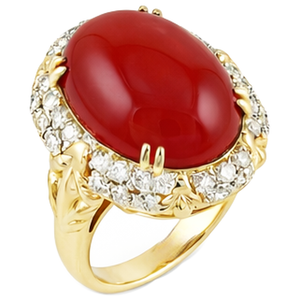 echter oval diamant 11.20Karat ring Detailansicht