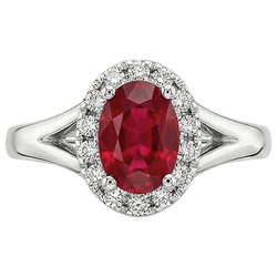 Echter Rubin Ring 1.20 Karat