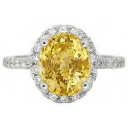 Echter Saphir Ring 3.5 Karat