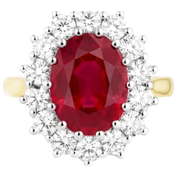 Echter Rubin Ring 4.75 Karat