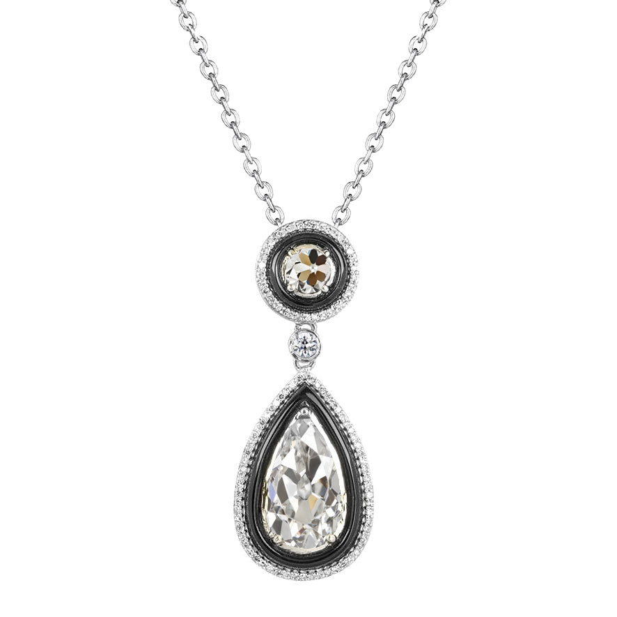 Natürlicher Diamant Anhänger – Hauptansicht