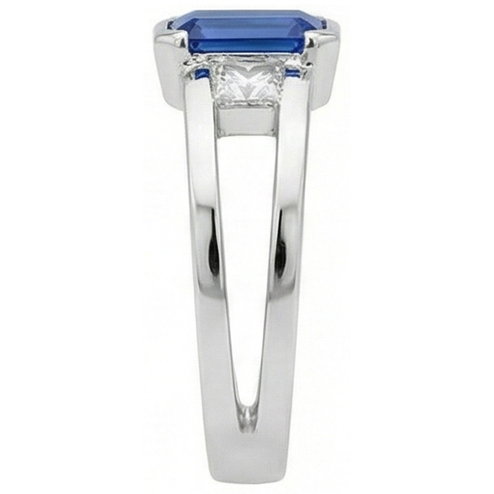 echter princess diamant 1.25Karat ring Draufsicht