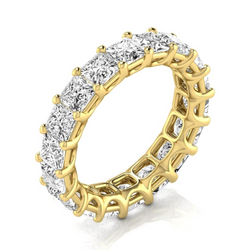 Edler Diamant Eternity Band – 14K Gelbgold 5,95 Karat