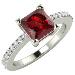 Echter Rubin Ring 3.45 Karat
