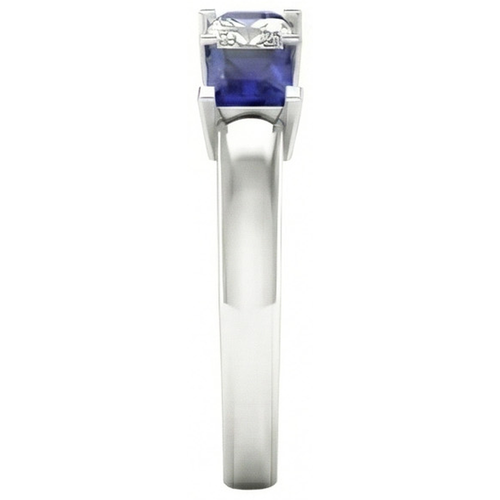 echter round diamant 1.75Karat ring Draufsicht