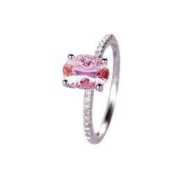 Designer Schmuckstein-Ring mit Kunzit Kunzite – 14,75 Karat