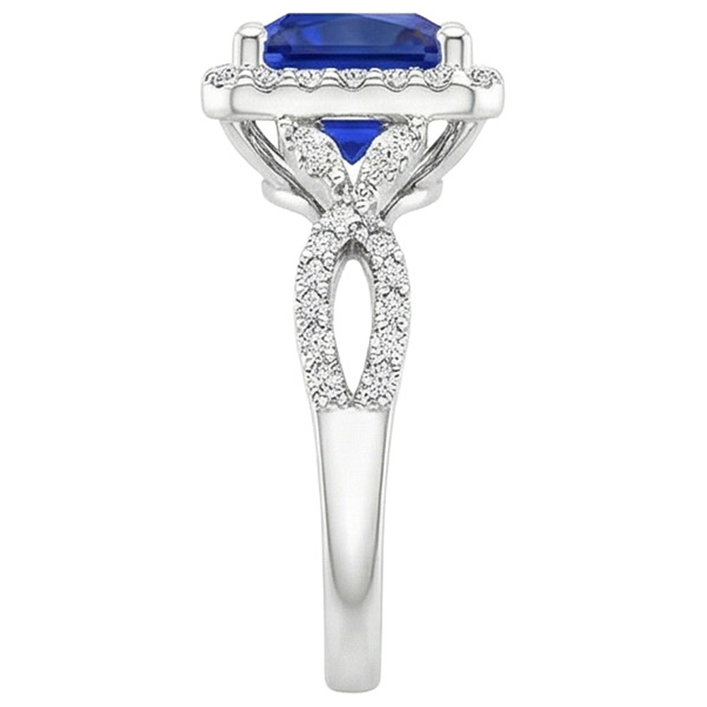 echter marquise diamant 3.50Karat ring Profilansicht