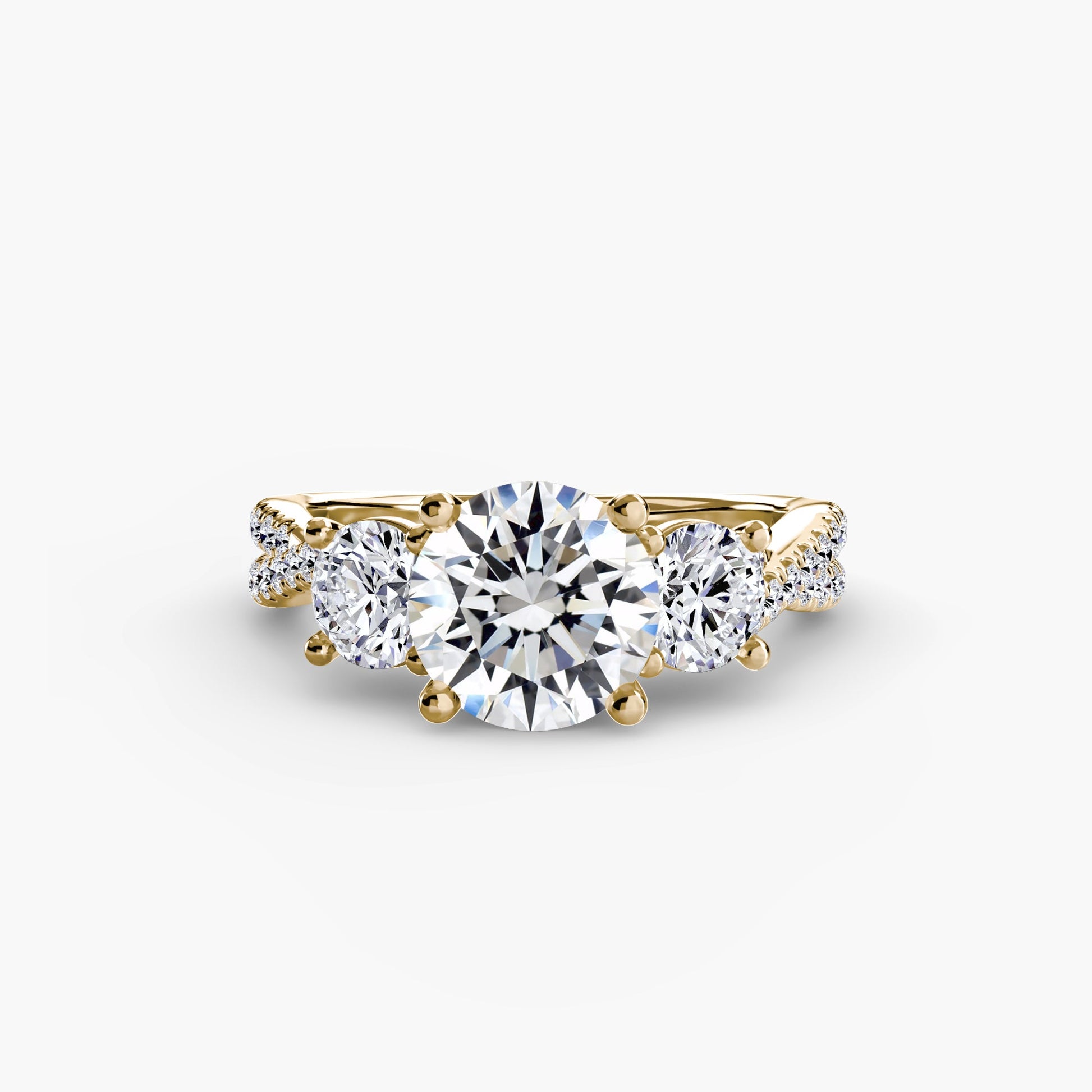 Erdgewonnener Diamant Setting – Hauptansicht