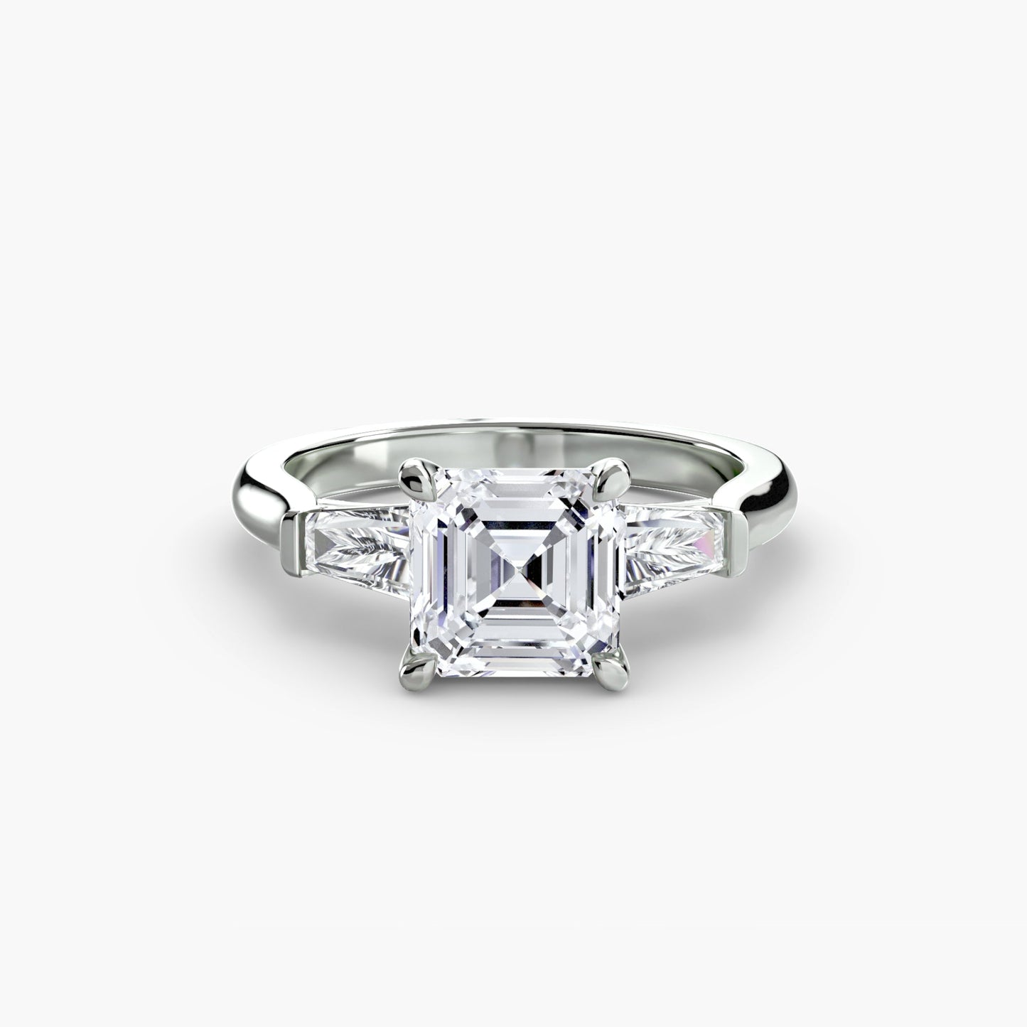 Rund-Brillant Edler Diamant Ring in Gold – Alternative Ansicht