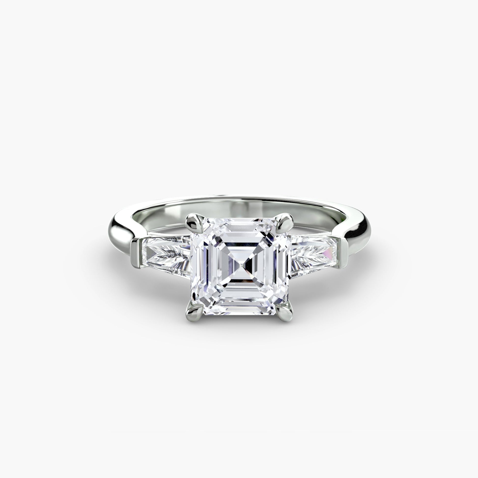 Rund-Brillant Edler Diamant Ring in Gold – Alternative Ansicht