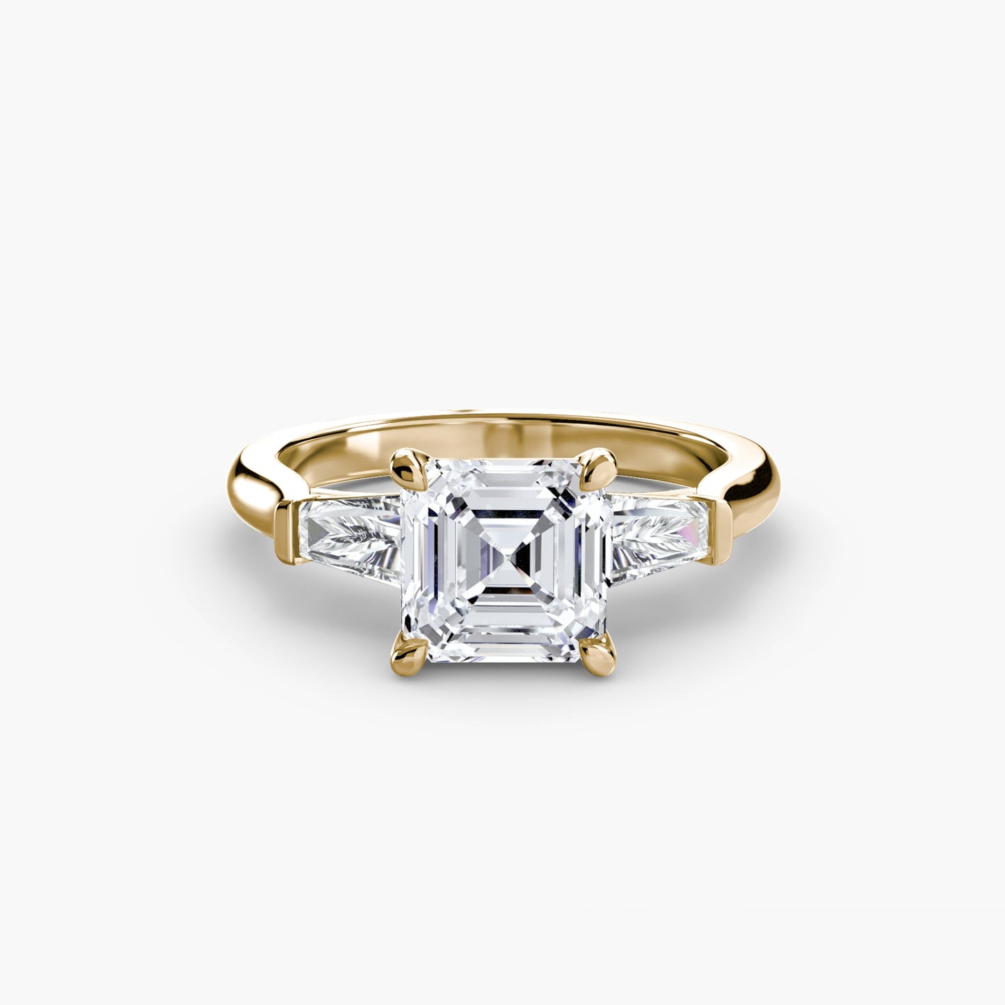 Erdgewonnener Edler Diamant Setting – Detailansicht
