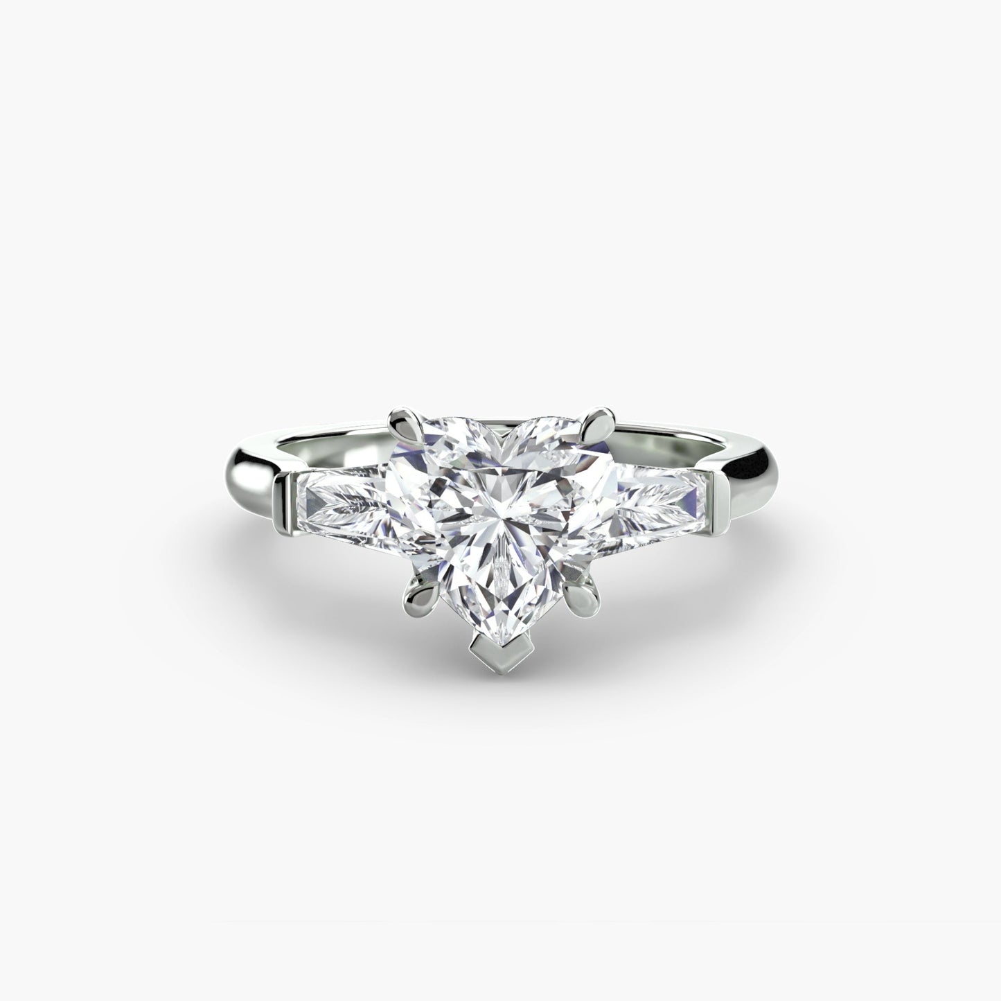 Edler Diamant Setting 0,70-Karat Gold – Detailansicht