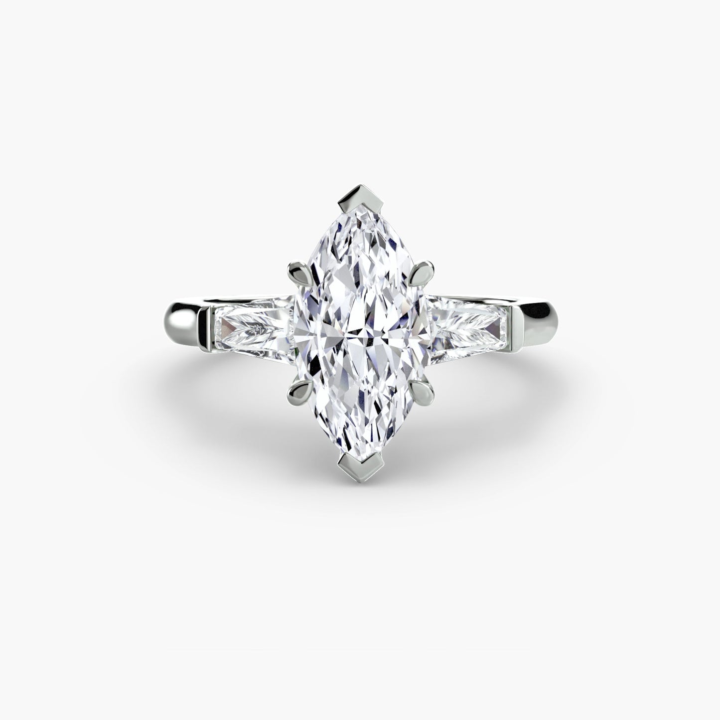 Edler Diamant Setting 0,70-Karat Gold – Nahaufnahme