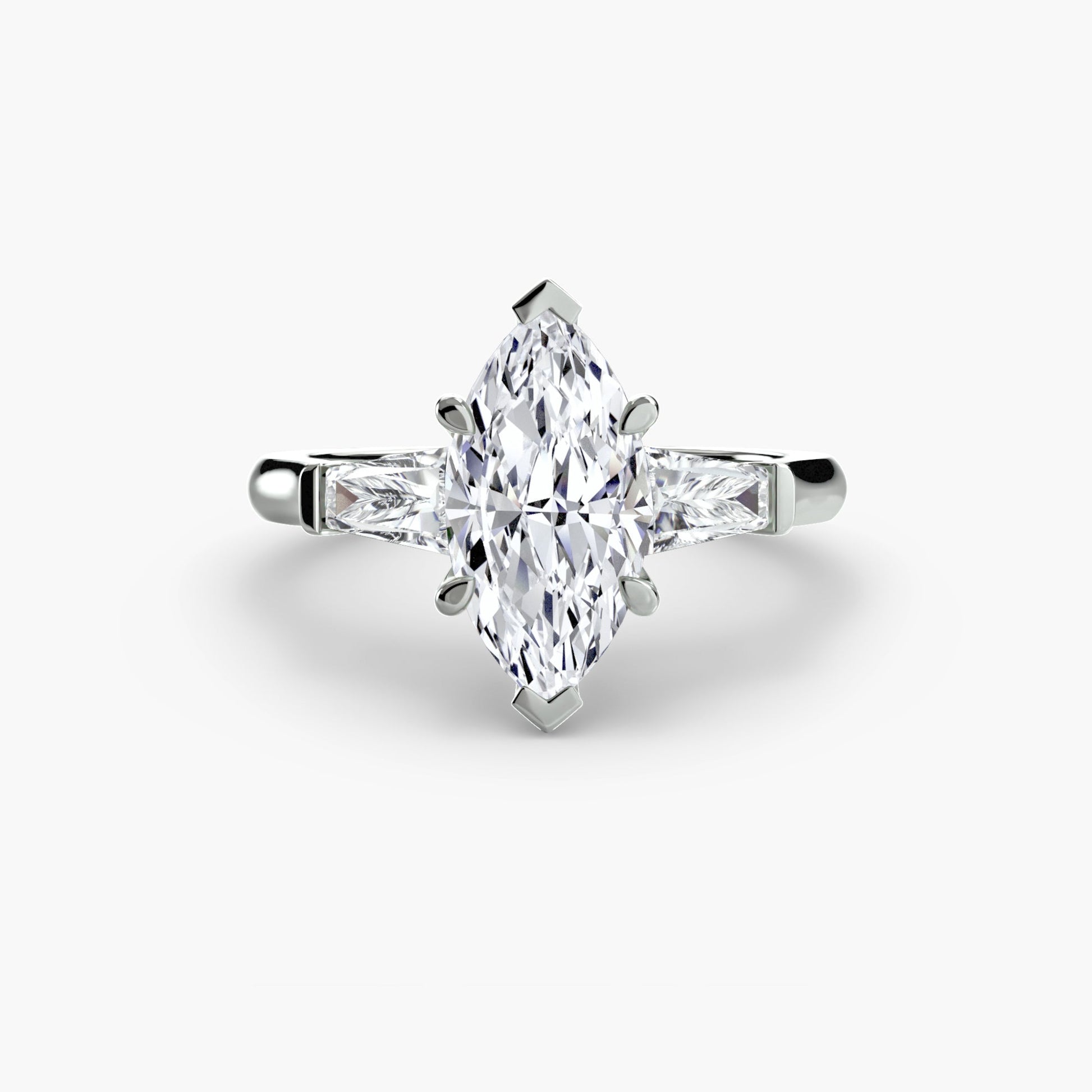 Edler Diamant Setting 0,70-Karat Gold – Nahaufnahme