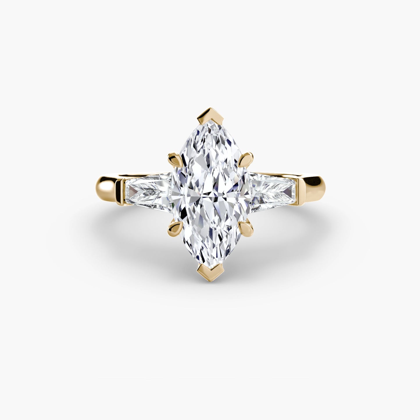 Erdgewonnener Edler Diamant Setting – Alternative Ansicht