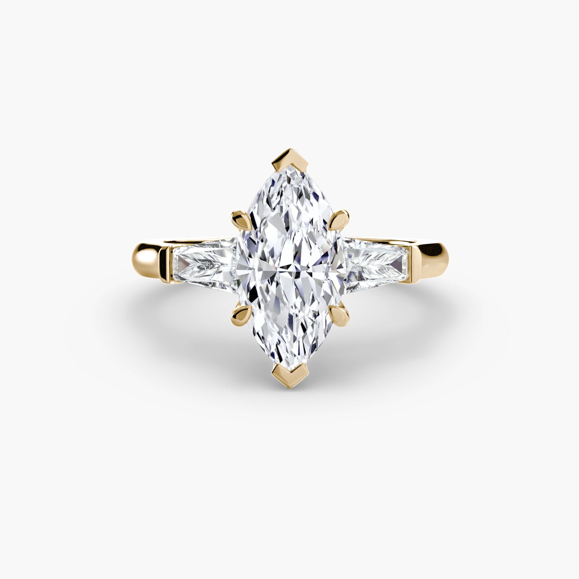 Erdgewonnener Edler Diamant Setting – Alternative Ansicht