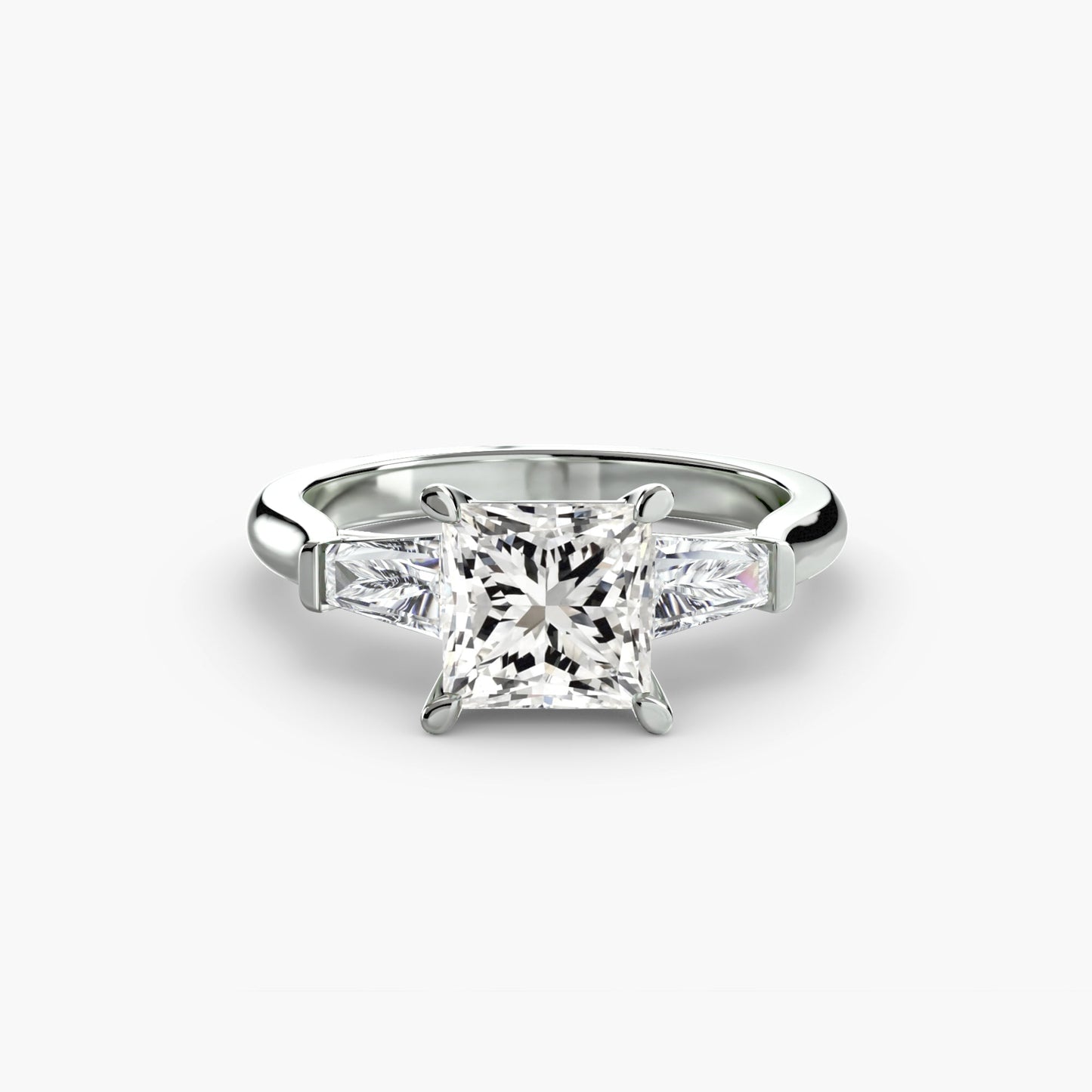 Designer Edler Diamant Setting 0,70 Karat – Seitenansicht
