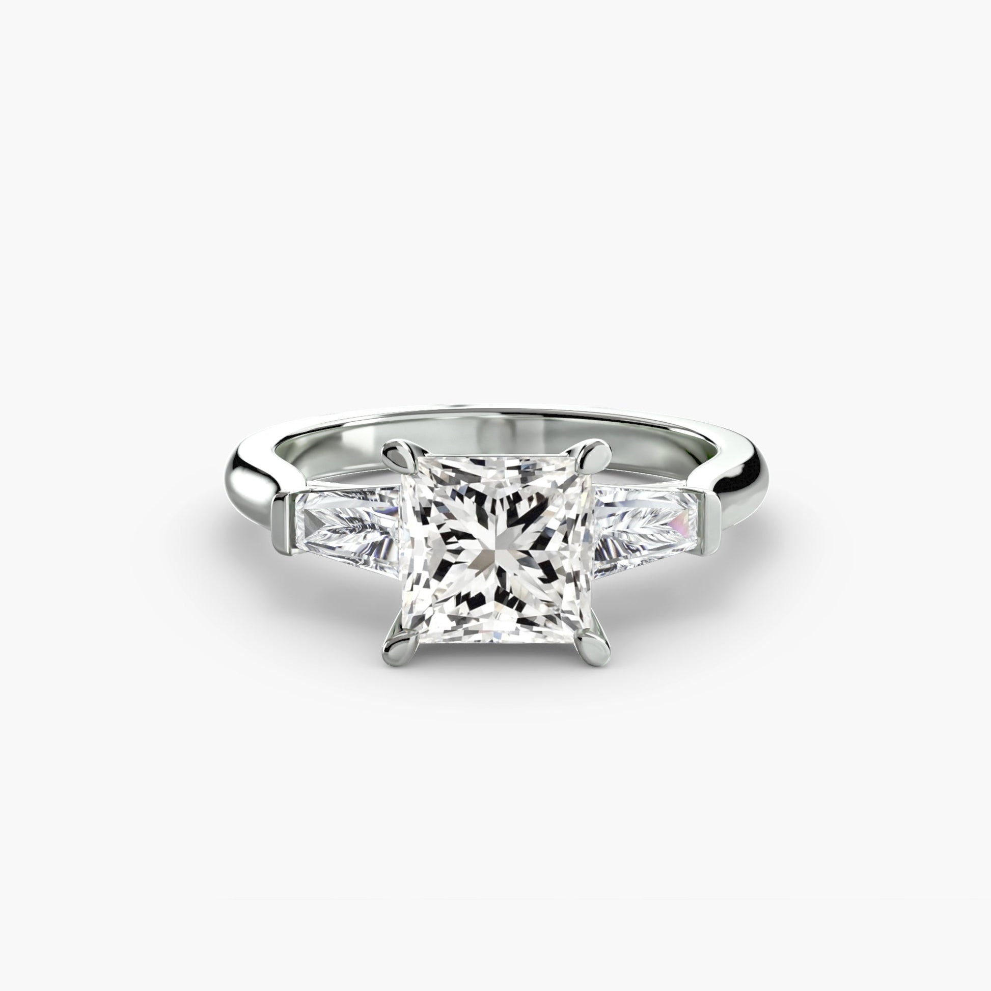 Designer Edler Diamant Setting 0,70 Karat – Seitenansicht