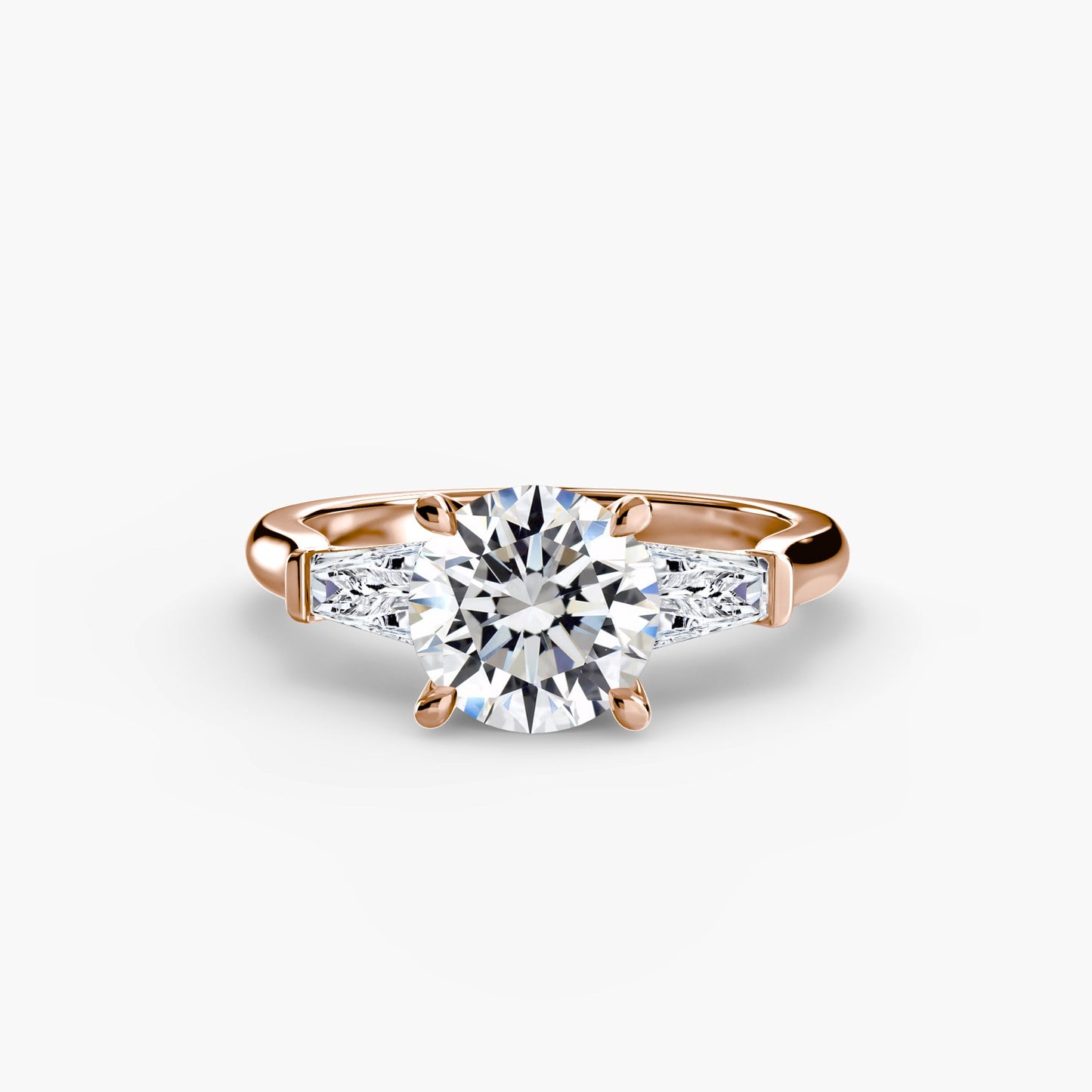 Edler Diamant Setting 0,70-Karat Gold – Nahaufnahme