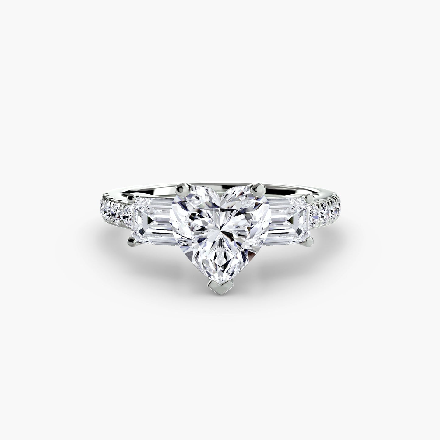 Brillanter Brillant Setting 0,89 Karat – Detailansicht