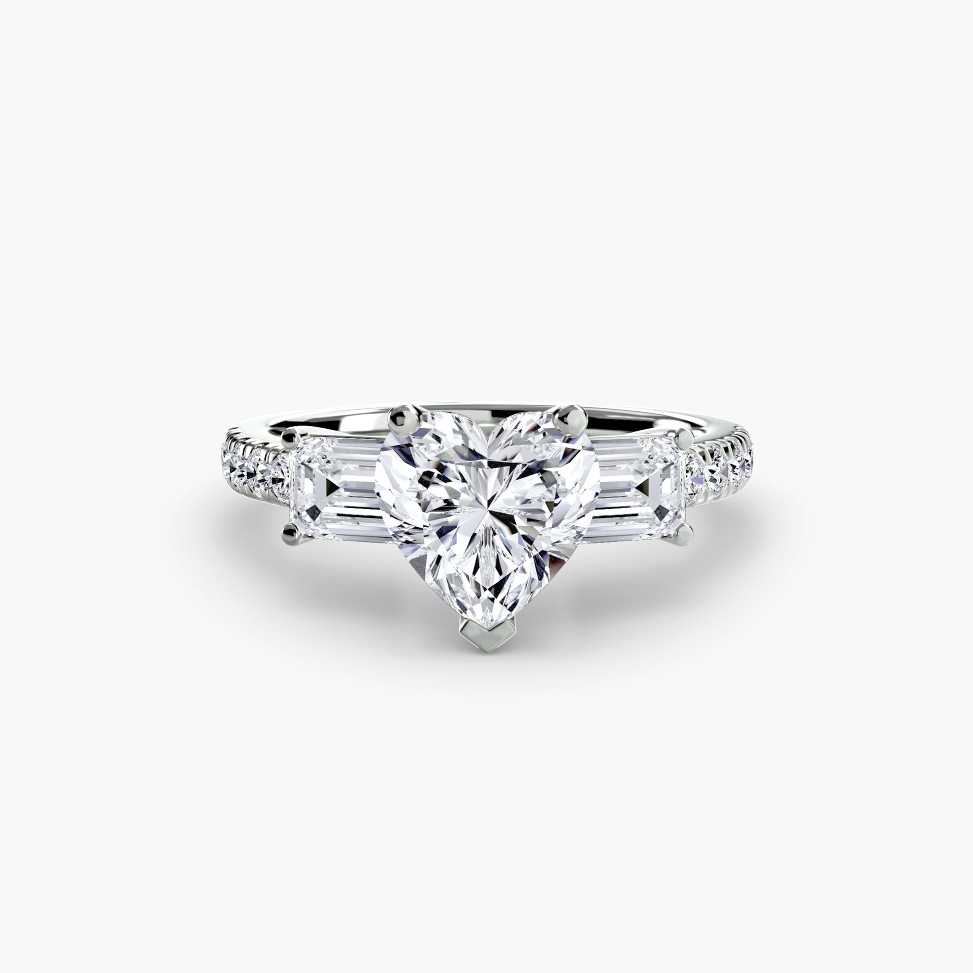 Brillanter Brillant Setting 0,89 Karat – Detailansicht