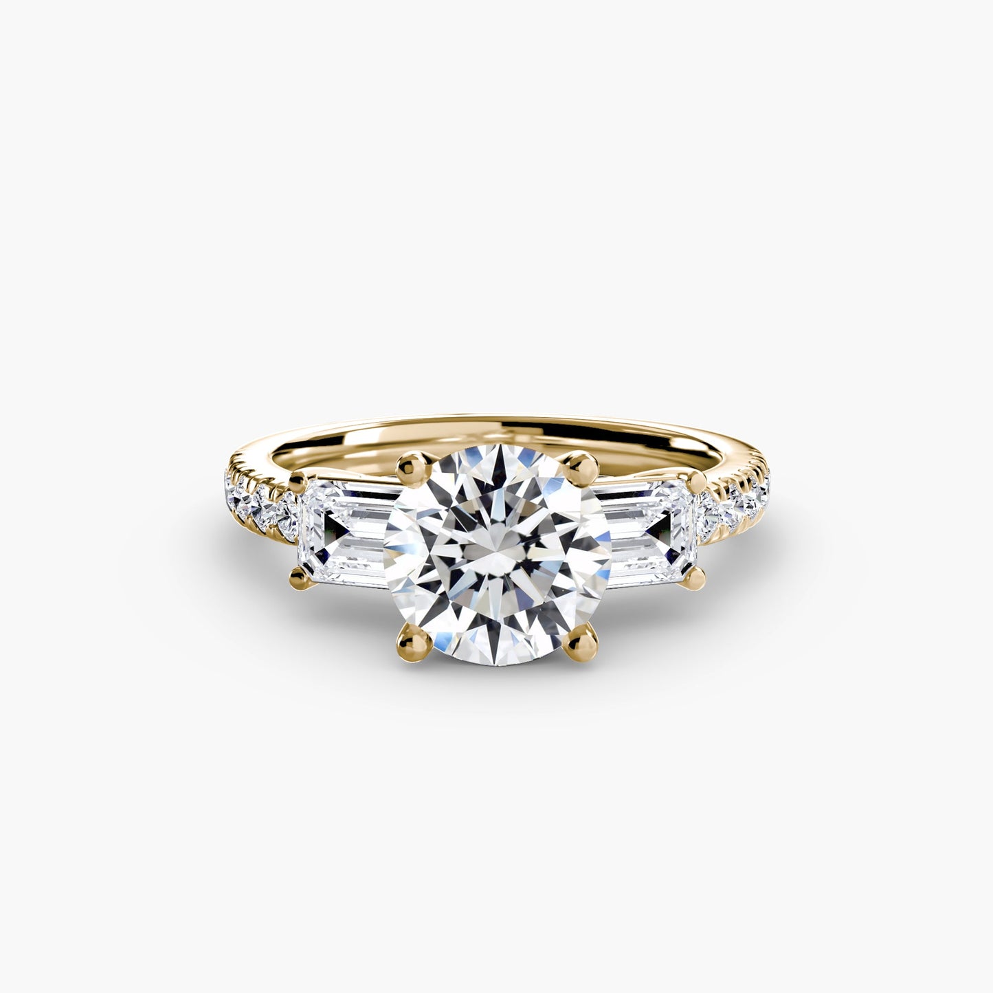 Brillanter Brillant Setting 0,89 Karat – Hauptansicht