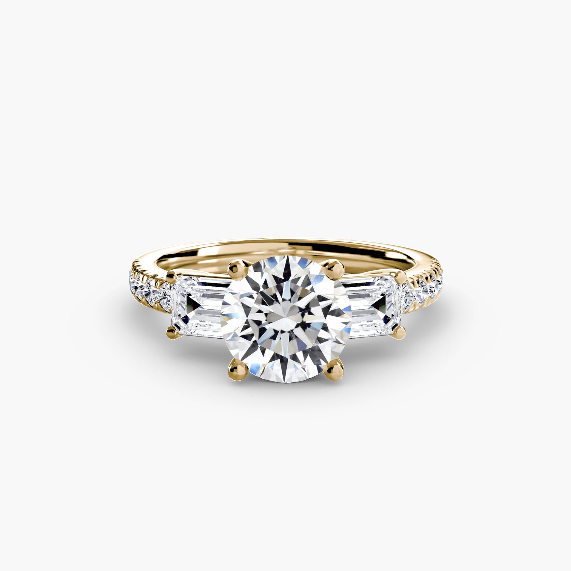 Brillanter Brillant Setting 0,89 Karat – Hauptansicht