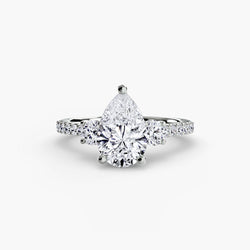 Luxuriöser Setting mit Pavé Brillant – 0,40 Karat