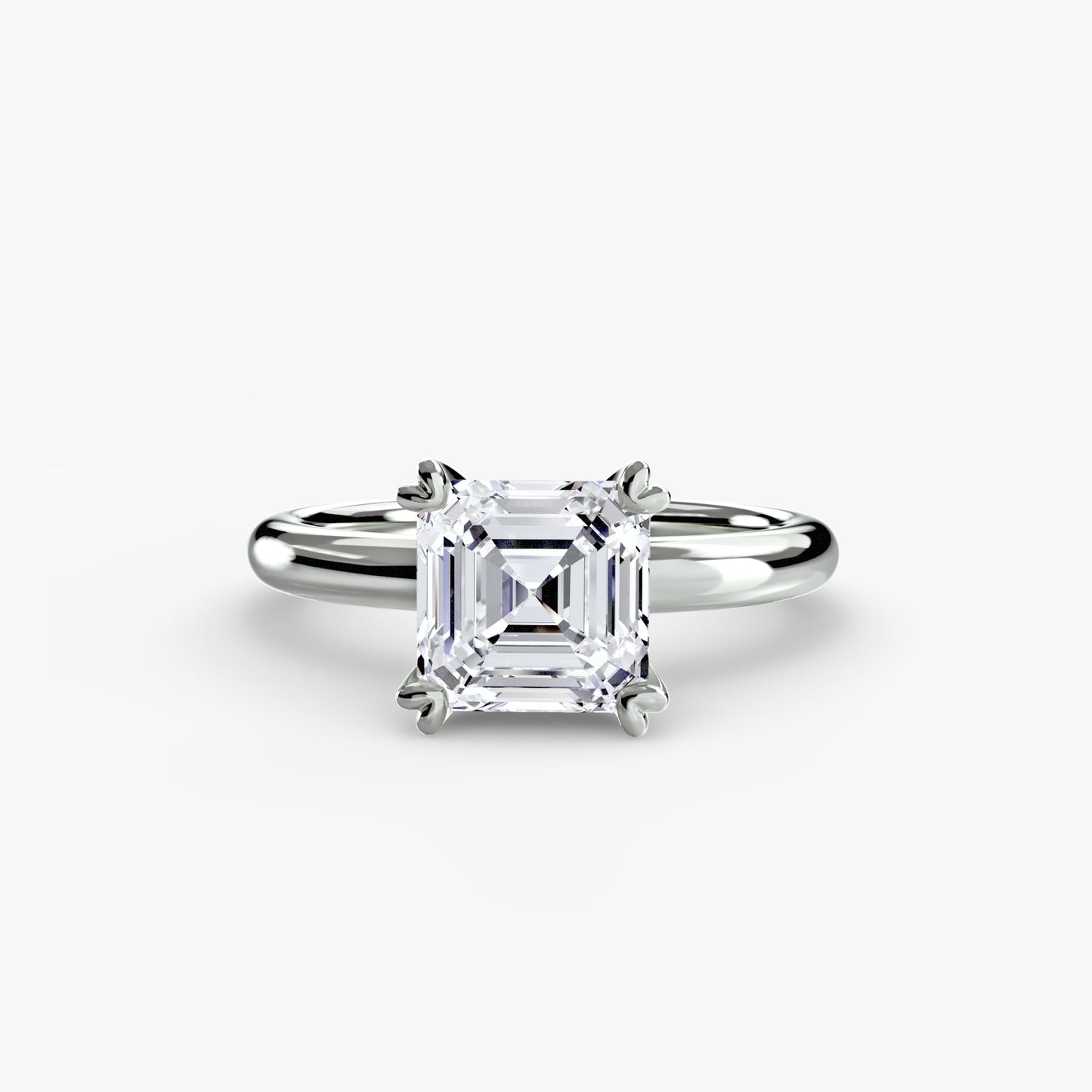 Setting Gold mit Edler Diamant – Nahaufnahme