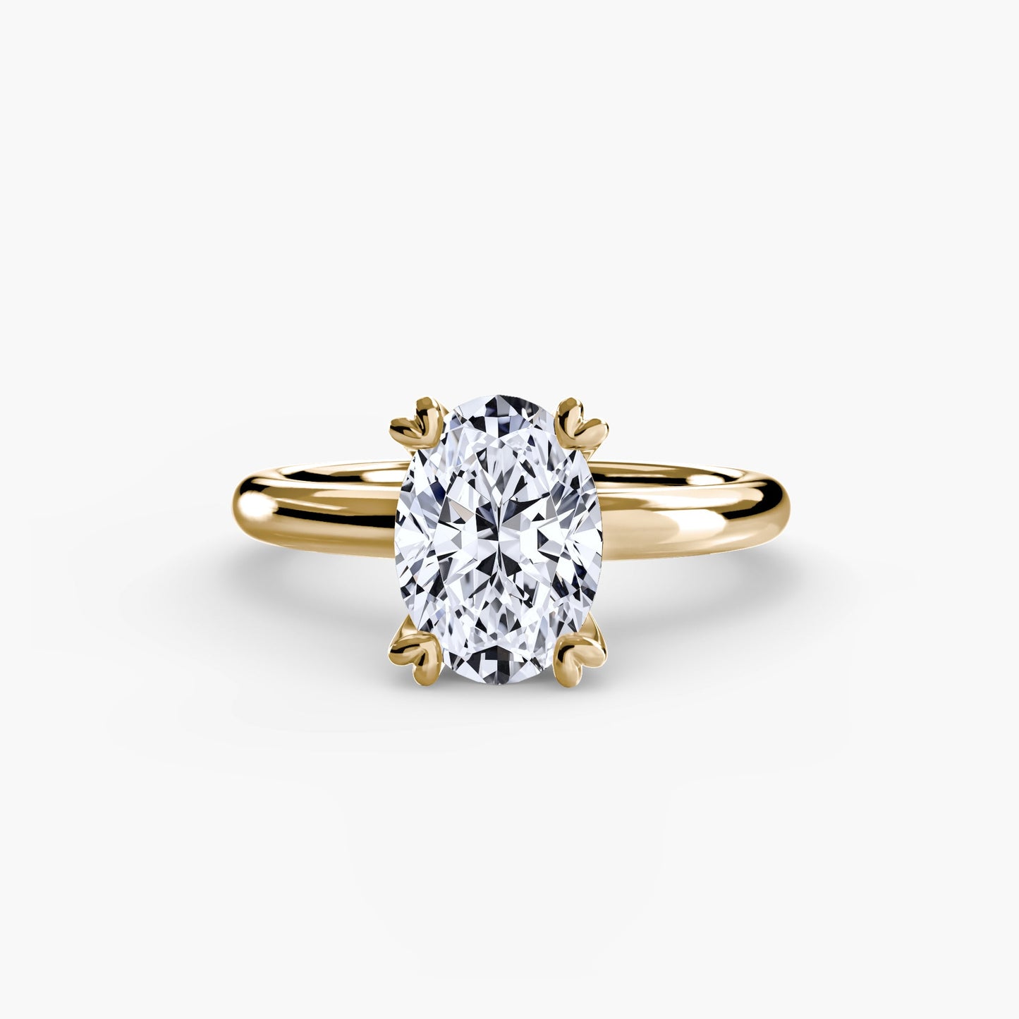 Exquisiter Setting Karat – Profilansicht