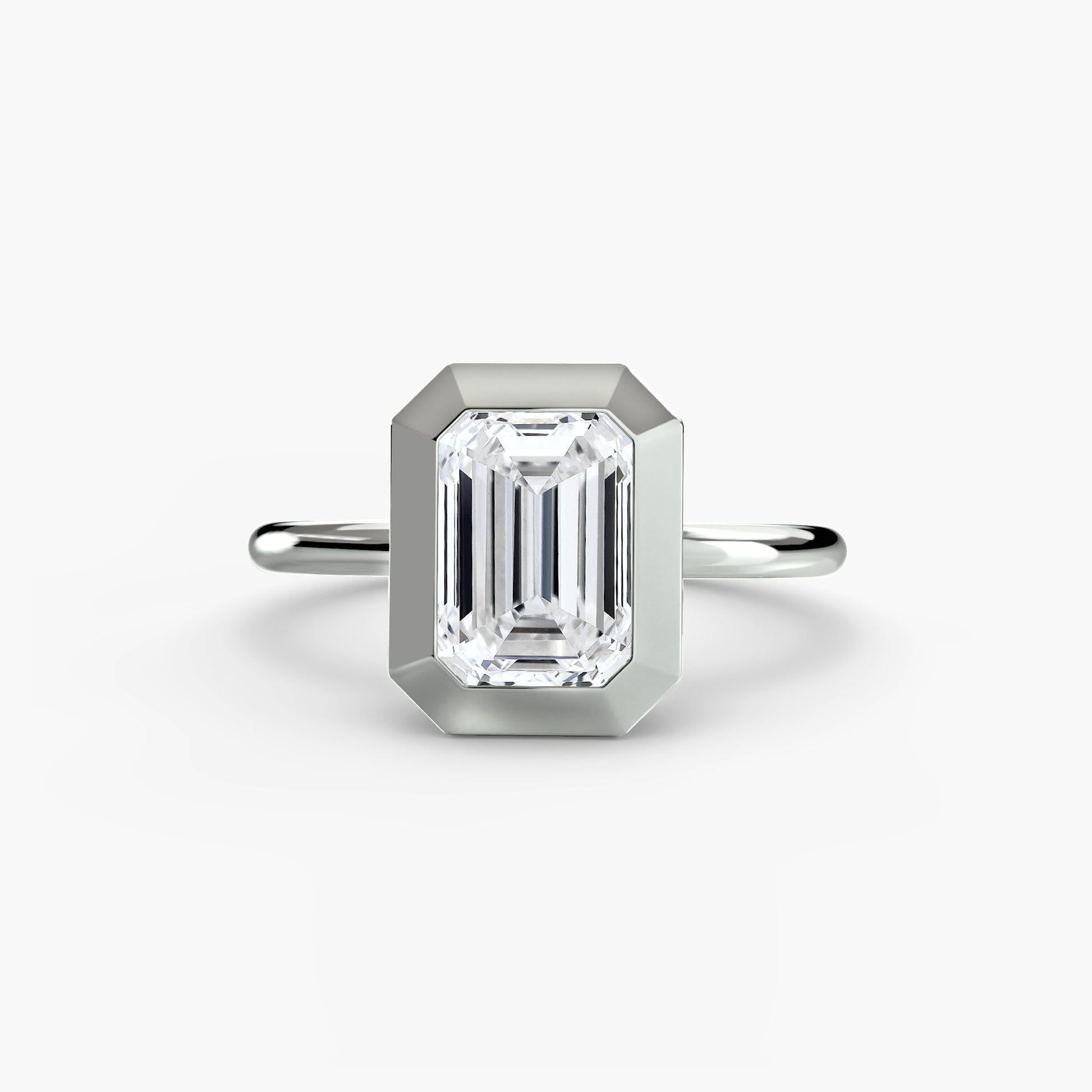 Edelstein Setting -Karat Gold – Rückansicht