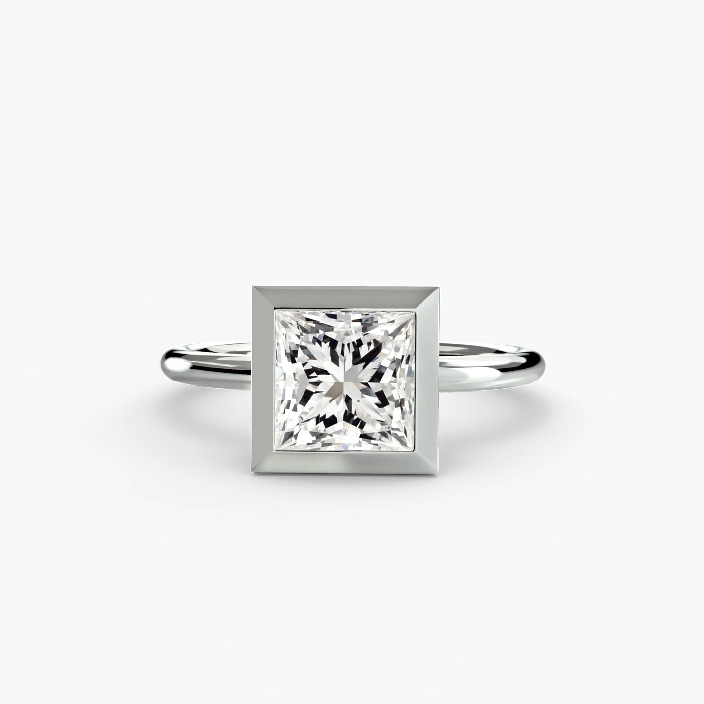 Edelstein Ring in Gold – Seitenansicht