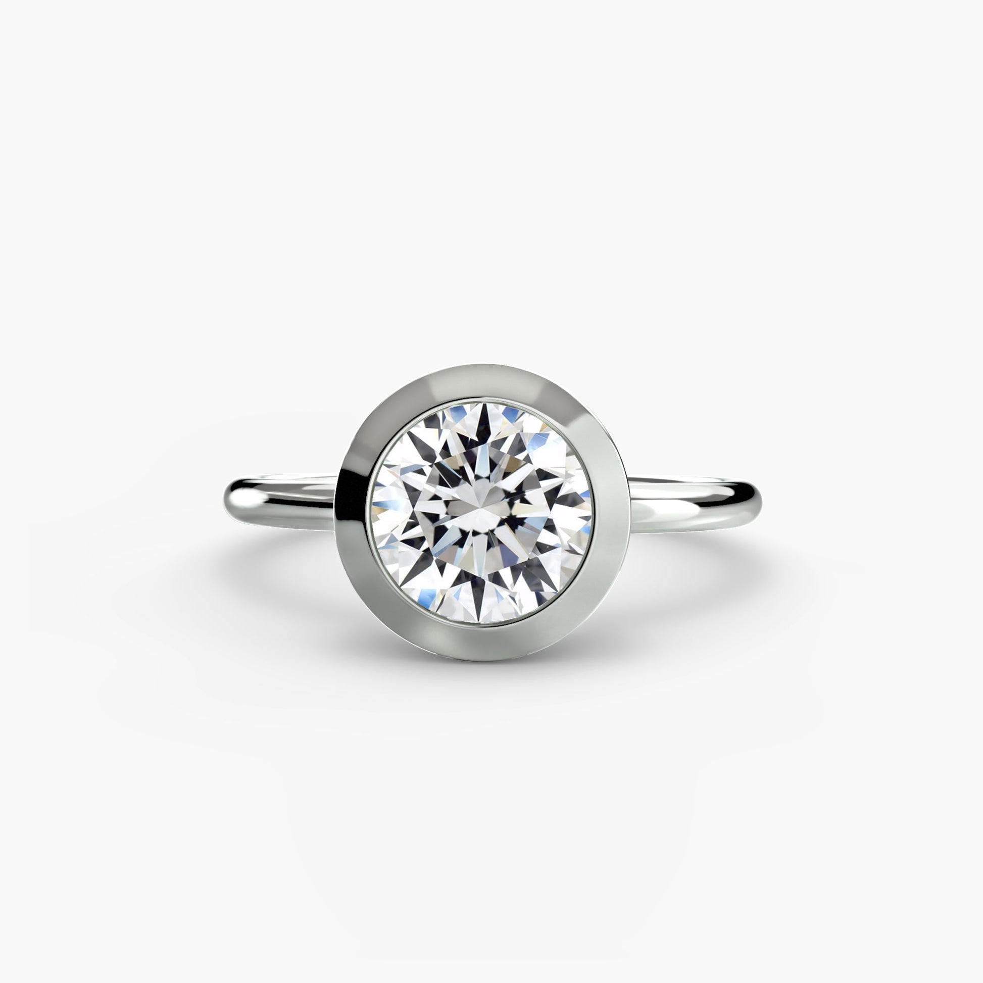 Authentischer Edelstein Setting Karat Gold – Hauptansicht