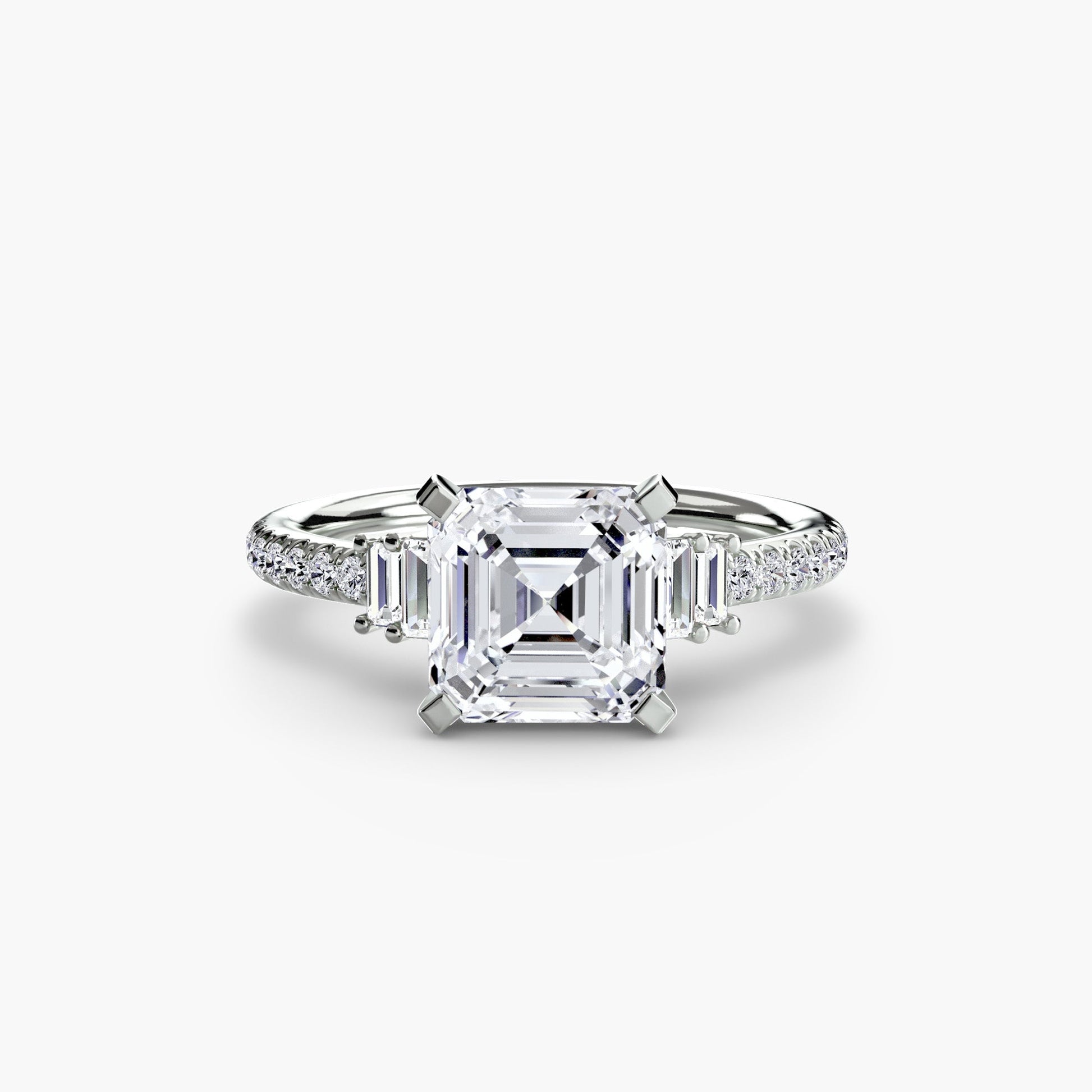 Erdgewonnener Edelstein Setting Karat Gold – Nahaufnahme