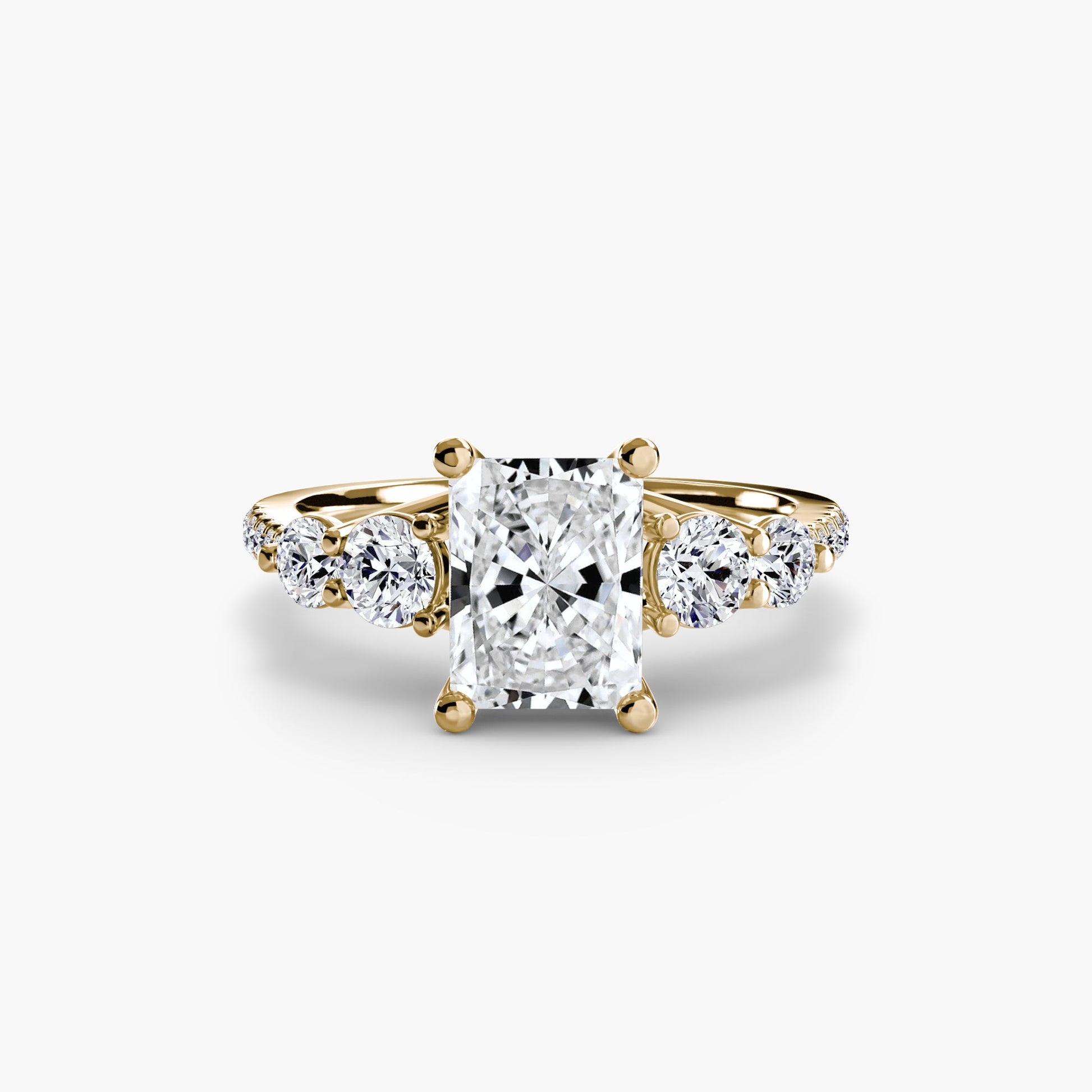 Setting Gold mit Brillant – Alternative Ansicht