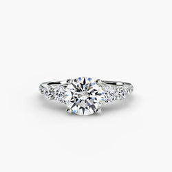 Feiner Pavé Brillant Setting – 0,49 Karat Gold