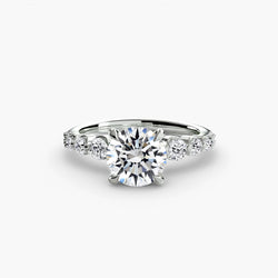 Gold Setting mit Diamant – 0,45 Karat