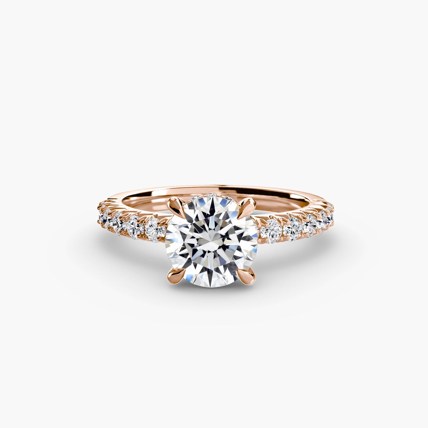 Echter Edelstein Setting Karat Gold – Nahaufnahme