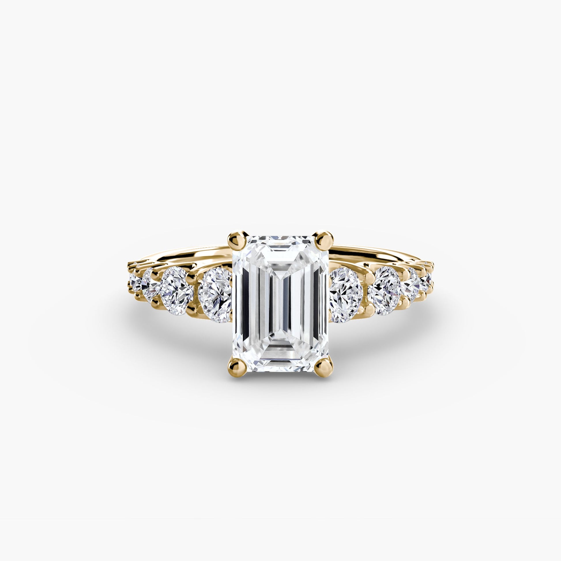 Brillant Setting 1,38-Karat Gold – Rückansicht