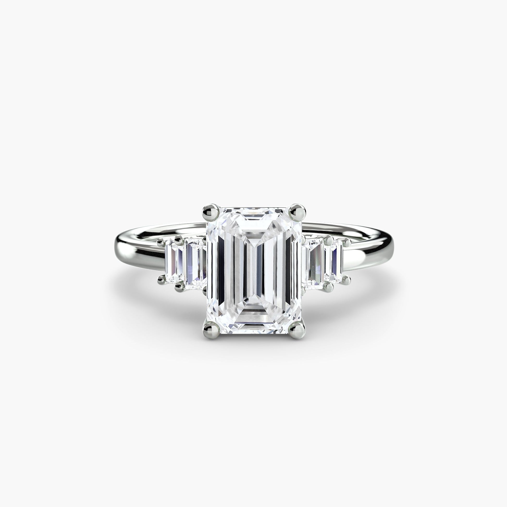 Diamant Setting 0,17-Karat Gold – Rückansicht