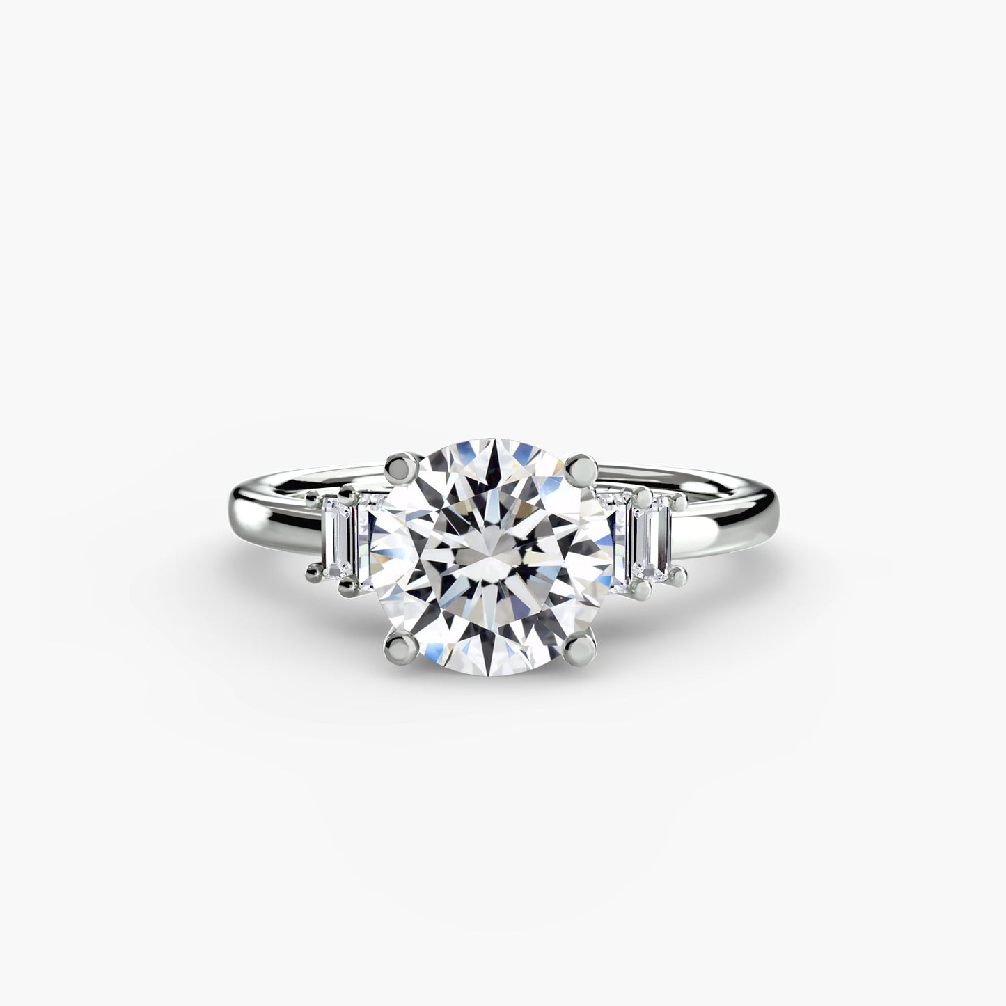 Erdgewonnener Diamant Setting – Hauptansicht