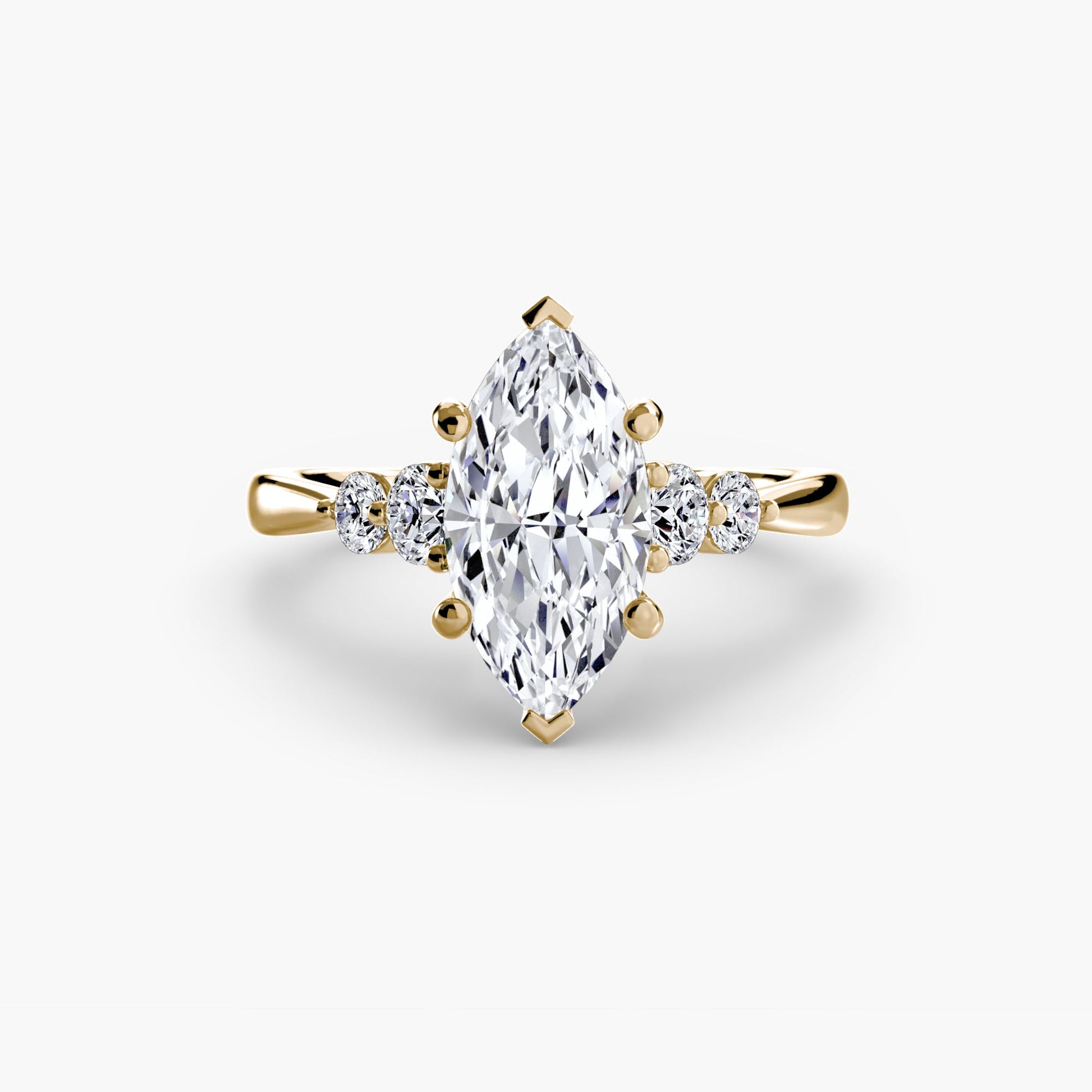 Feiner Edelstein Setting Karat – Nahaufnahme
